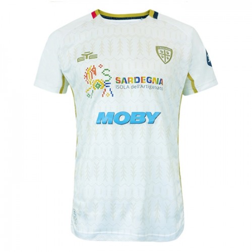 Cagliari Calcio Voetbalshirt Uit 2024-25 Cagliari Calcio Voetbalshirt Uit 2024-25